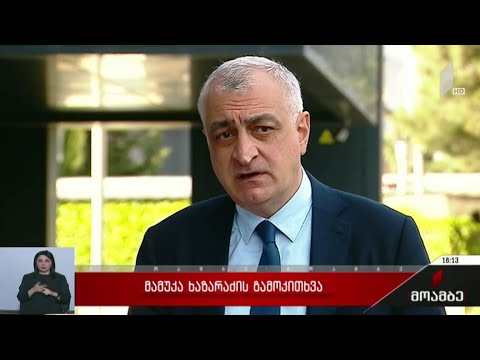 მამუკა ხაზარაძის გამოკითხვა